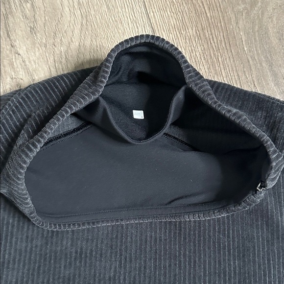 Lululemon Scuba High Rise Mini Skirt Velvet Cord Dark Gray Size 0 - Picture 6 of 9